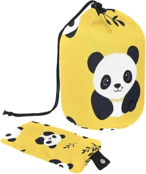 2 Pcs Cosmetic Bag bucket Travel Makeup Bags Large Capacity Soft Waterproof Portable Drawstring Cosmetic Bag, Cute Panda Heads 35