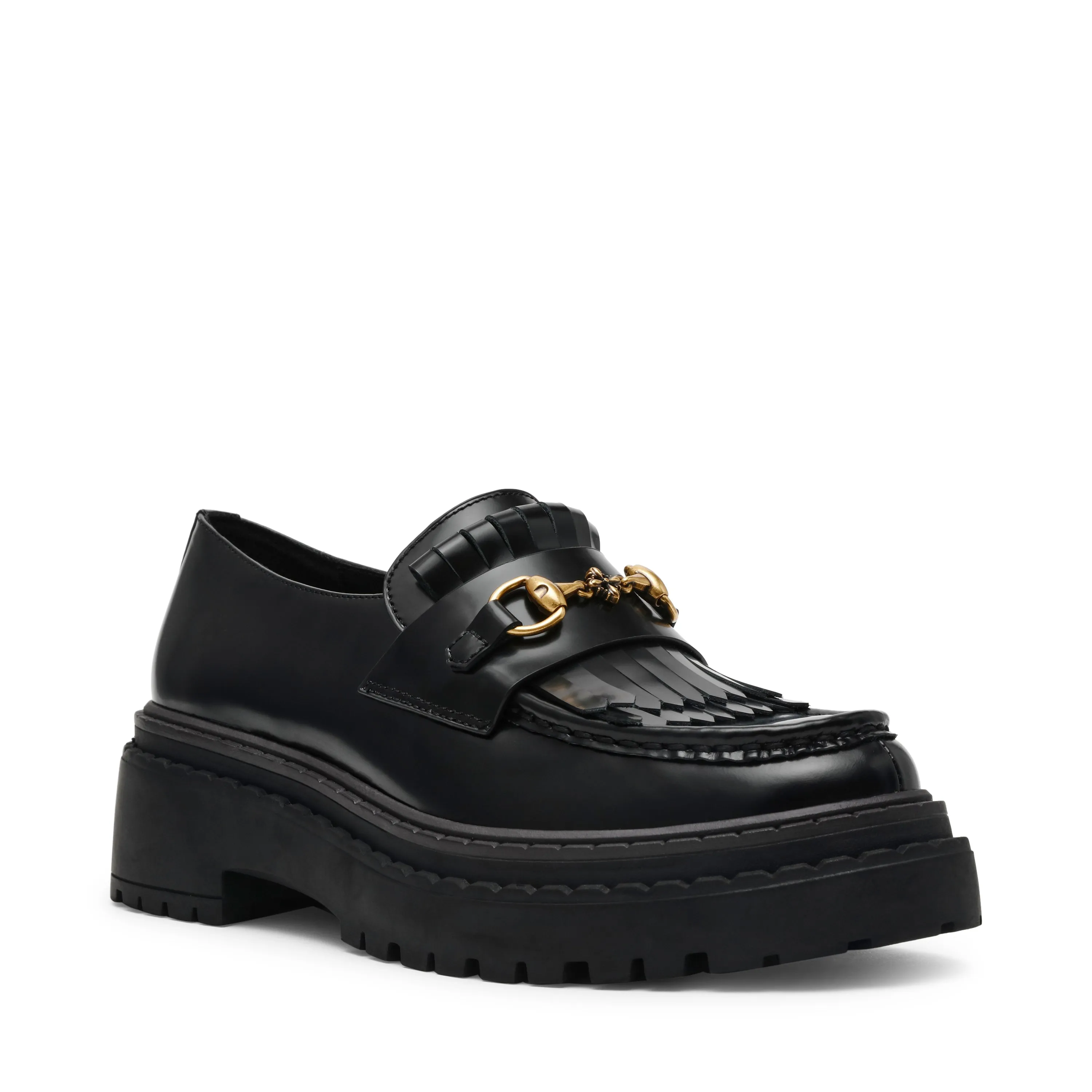 Anabeth Flat Shoe BLACK LEATHER