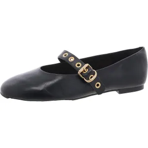 Arezzo Womens Fechado Flats Round toe Mary Janes