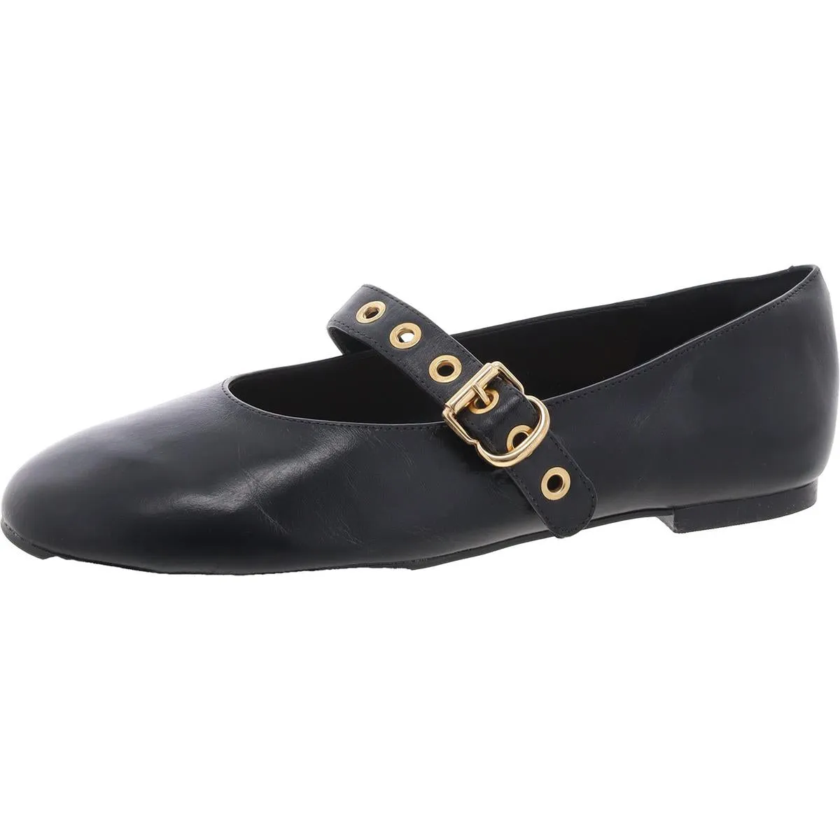 Arezzo Womens Fechado Flats Round toe Mary Janes