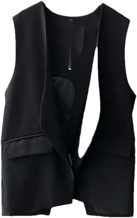 Camisole For Women Office Lady V Neck Sleeveless Loose Vest Female Business Waistcoat