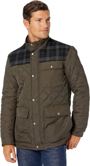 Cole Haan Men's 29 1/2" Mix Media Diamond Quilted