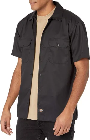 Dickies Men's Short-Sleeve Flex Twill Work Shirt