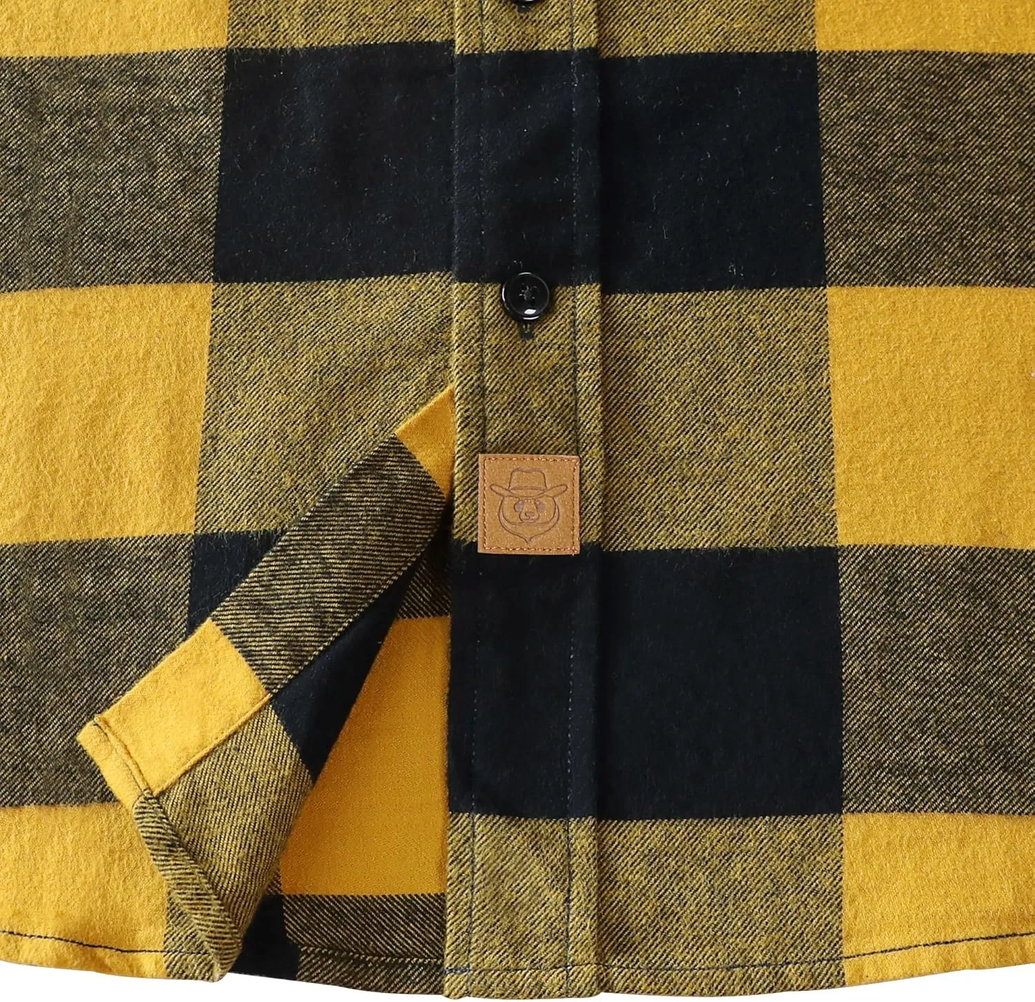 Dubinik Flannel Shirt for Men Plaid Mens Button Down Long Sleeve Shirts Soft Pure Cotton Casual Shirts Regular Fit