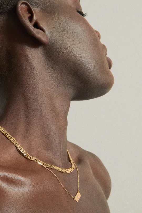 FINAL SALE GRANDE ELOUISE SILVER NECKLACE - BLING BAR