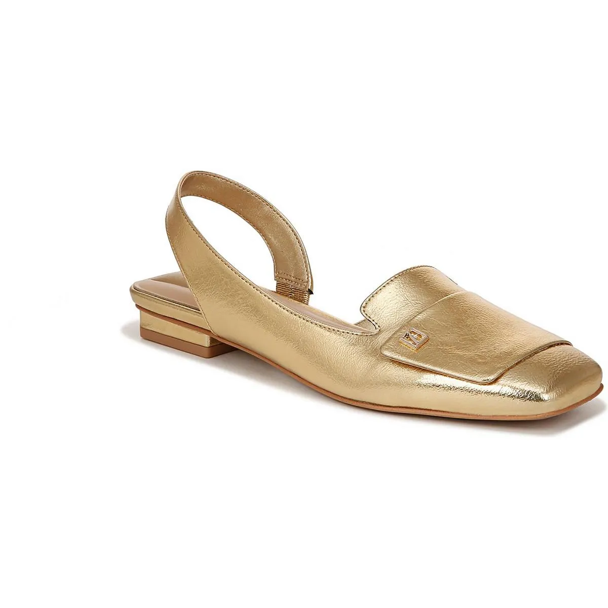 Franco Sarto Womens Teagan Leather Square Toe D'Orsay