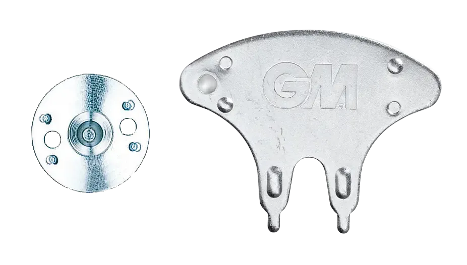 GM Cricket Shoe Spikes, 20 Metal Studs with Spanner