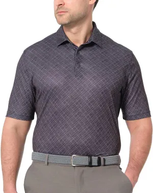 Greg Norman Men's Golf Polo Shirts Short Sleeve Casual Performance Moisture Wicking Dry Fit Golf Shirts for Men