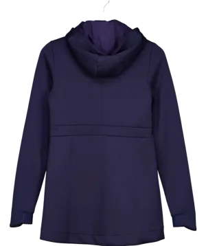 gymshark Blue Longline Zip Up Hoodie UK XS