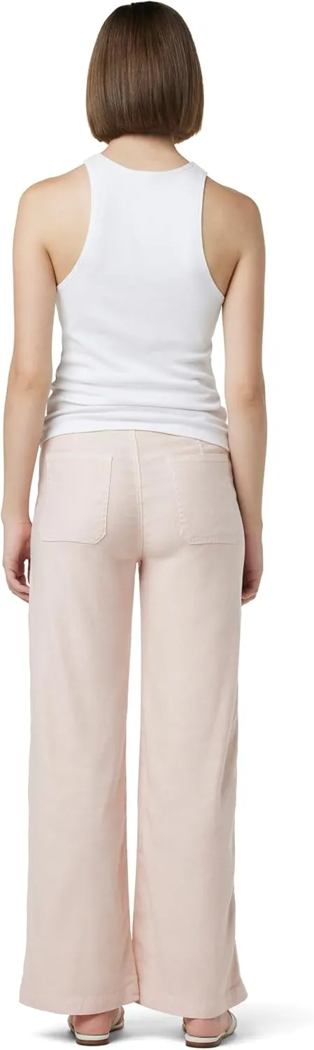 HUDSON Women's Tie Waist Wide Leg Trouser