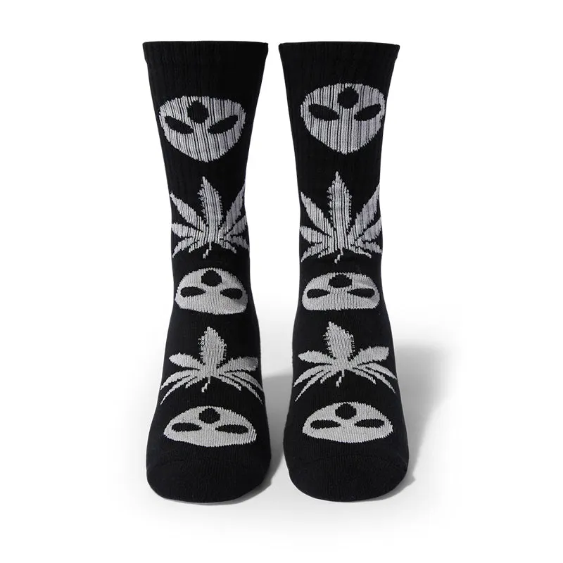 HUF X ALIENLABS CREW SOCKS