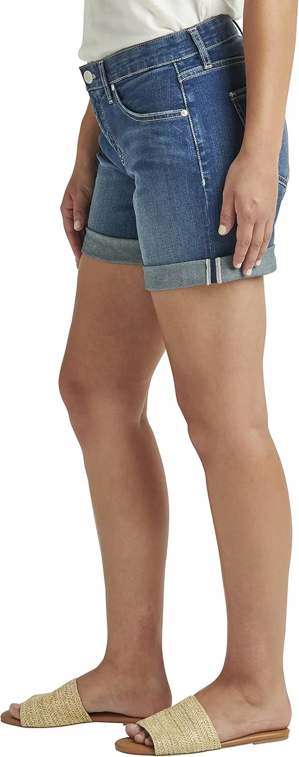 JAG Women's Alex Mid Rise Boyfriend Short