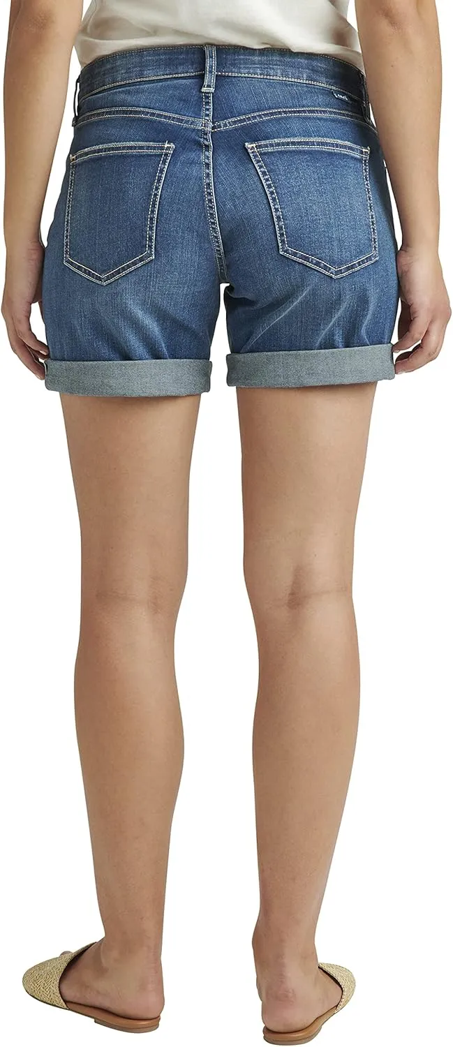 JAG Women's Alex Mid Rise Boyfriend Short