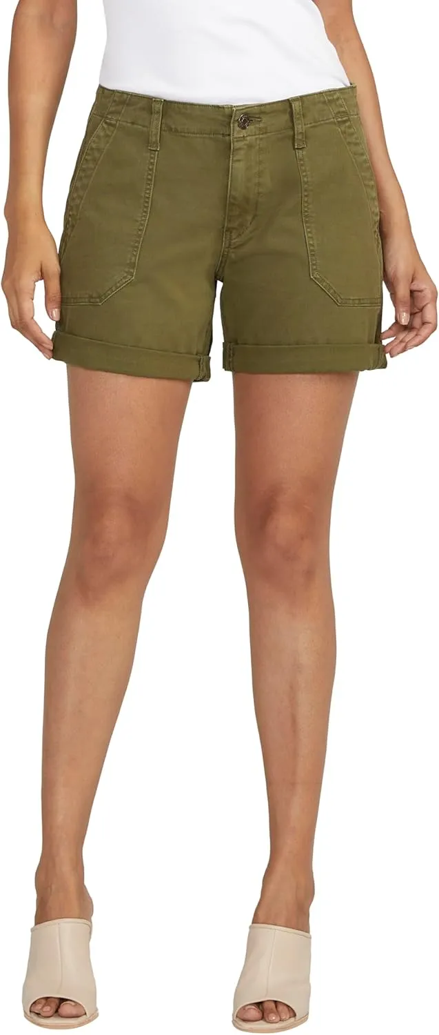 JAG Women's Alex Mid Rise Boyfriend Short