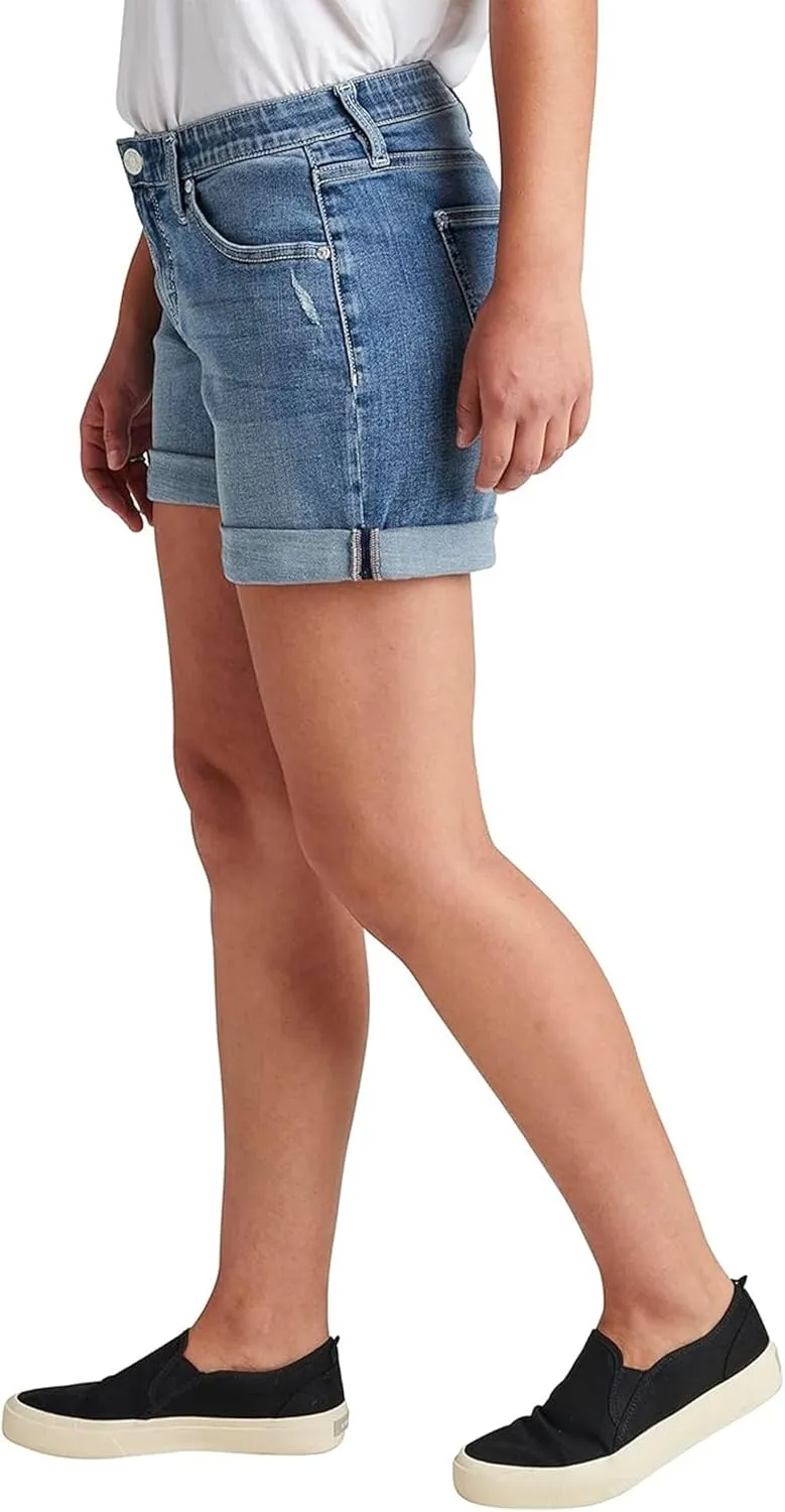 JAG Women's Alex Mid Rise Boyfriend Short
