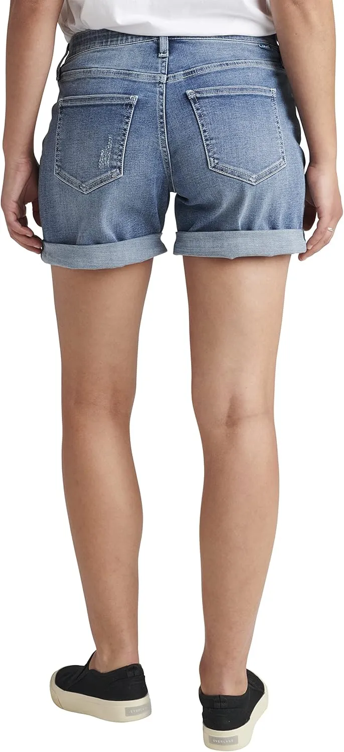 JAG Women's Alex Mid Rise Boyfriend Short