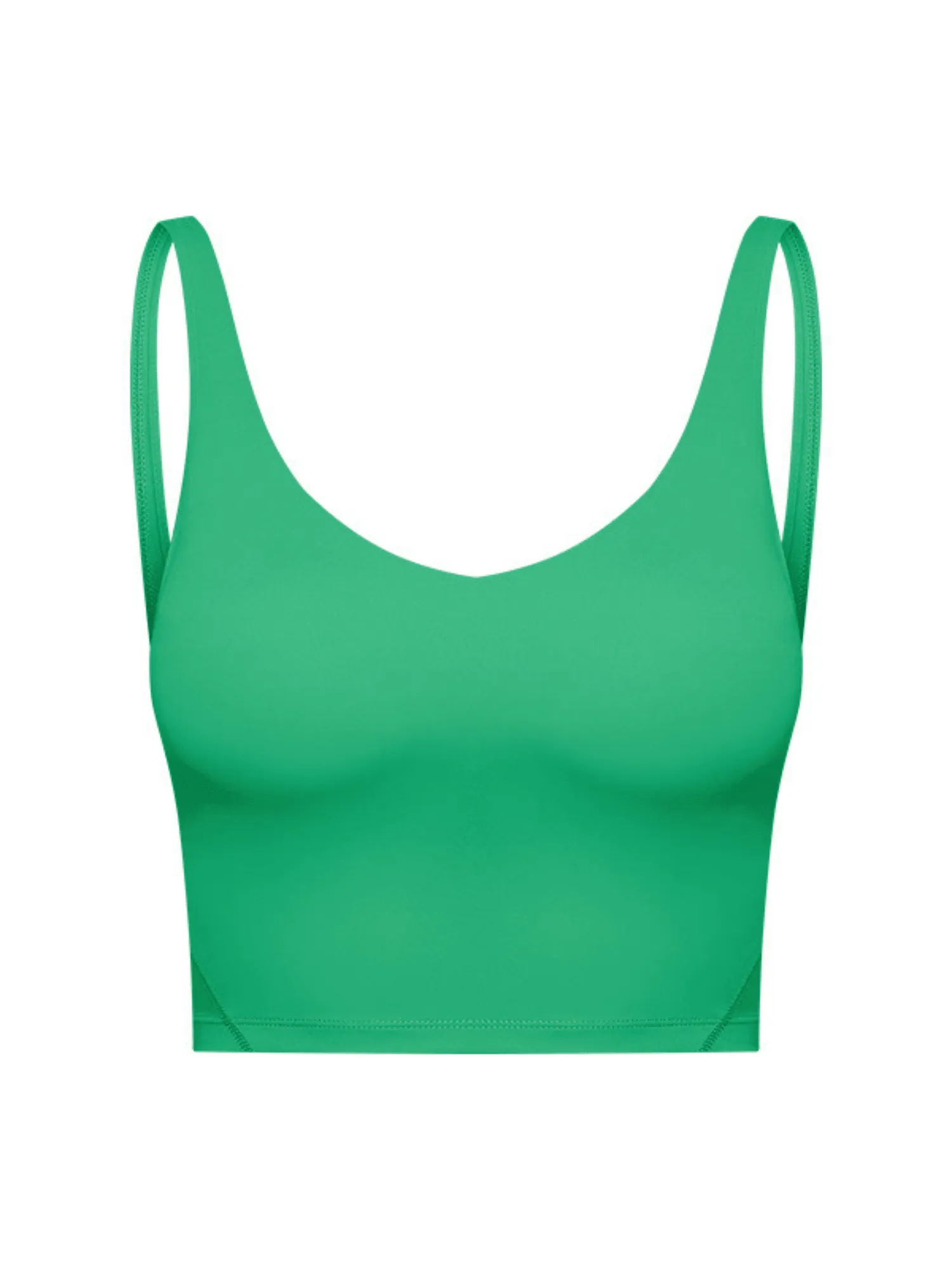 Kelly Green "Arabelle" Longline Luxe Sports Bra