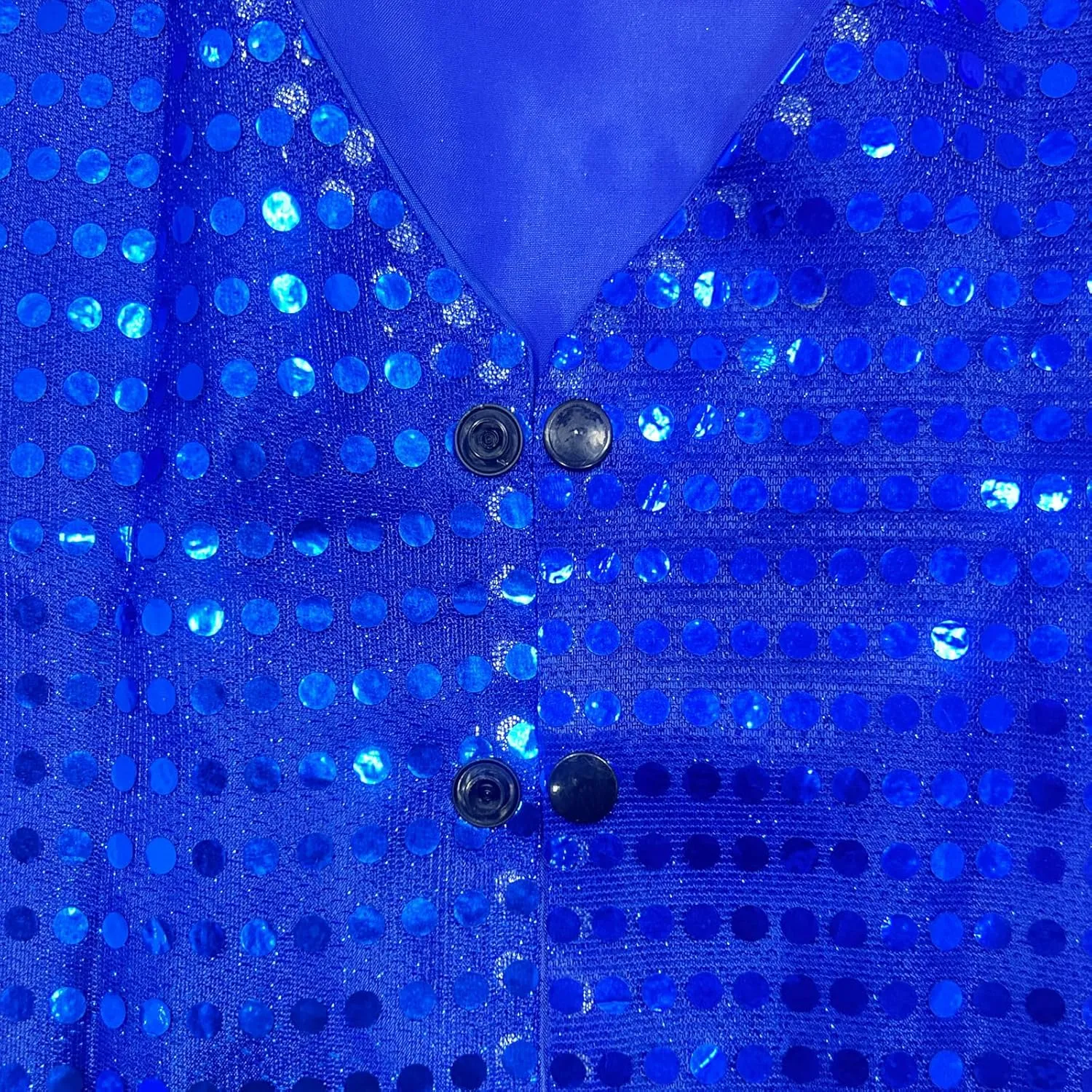 Kids Boys Girls Sequins Waistcoat Sleeveless V neckline Hip-Hop Jazz Dance Party Stage Performance Jacket Vest Costume