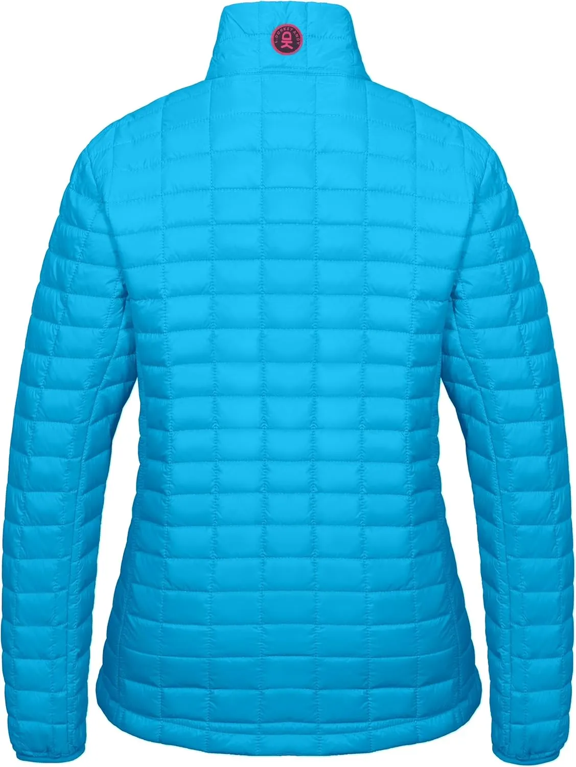 Little Donkey Andy Women's Puffer Jacket, Lightweight Warm Hiking Jacket with Post-Consumer Synthetic Insulation