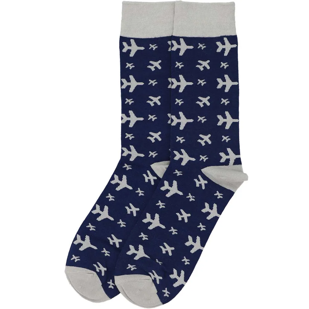 Men's Airplane Socks