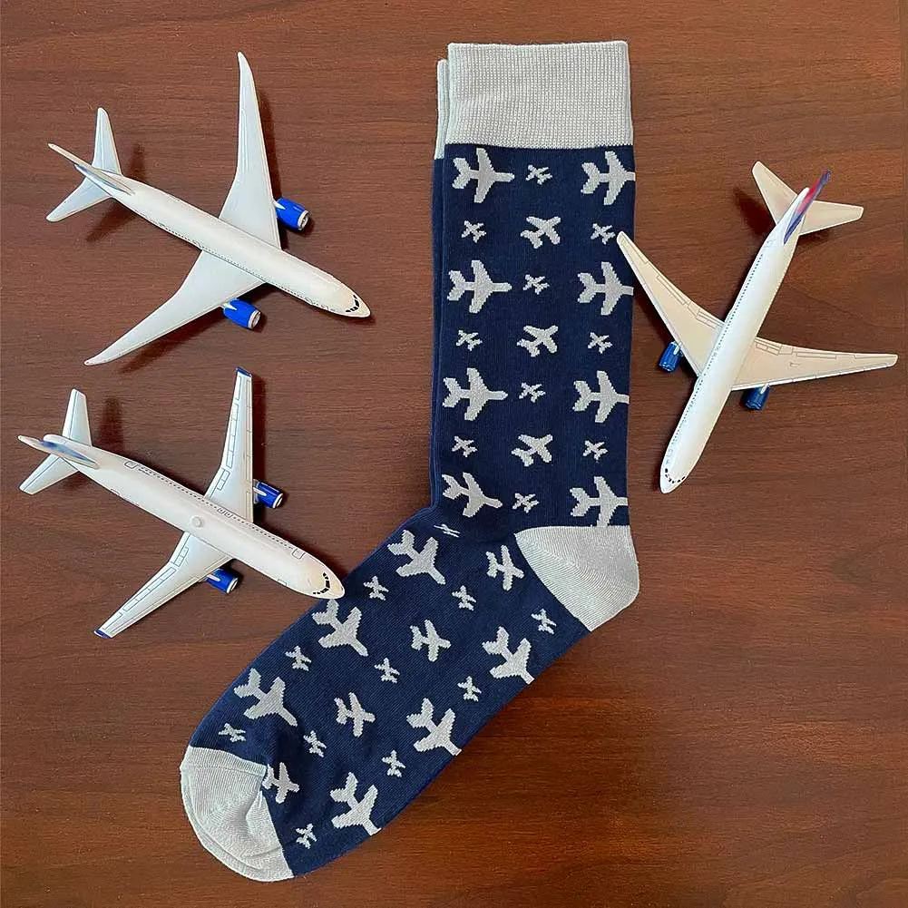 Men's Airplane Socks