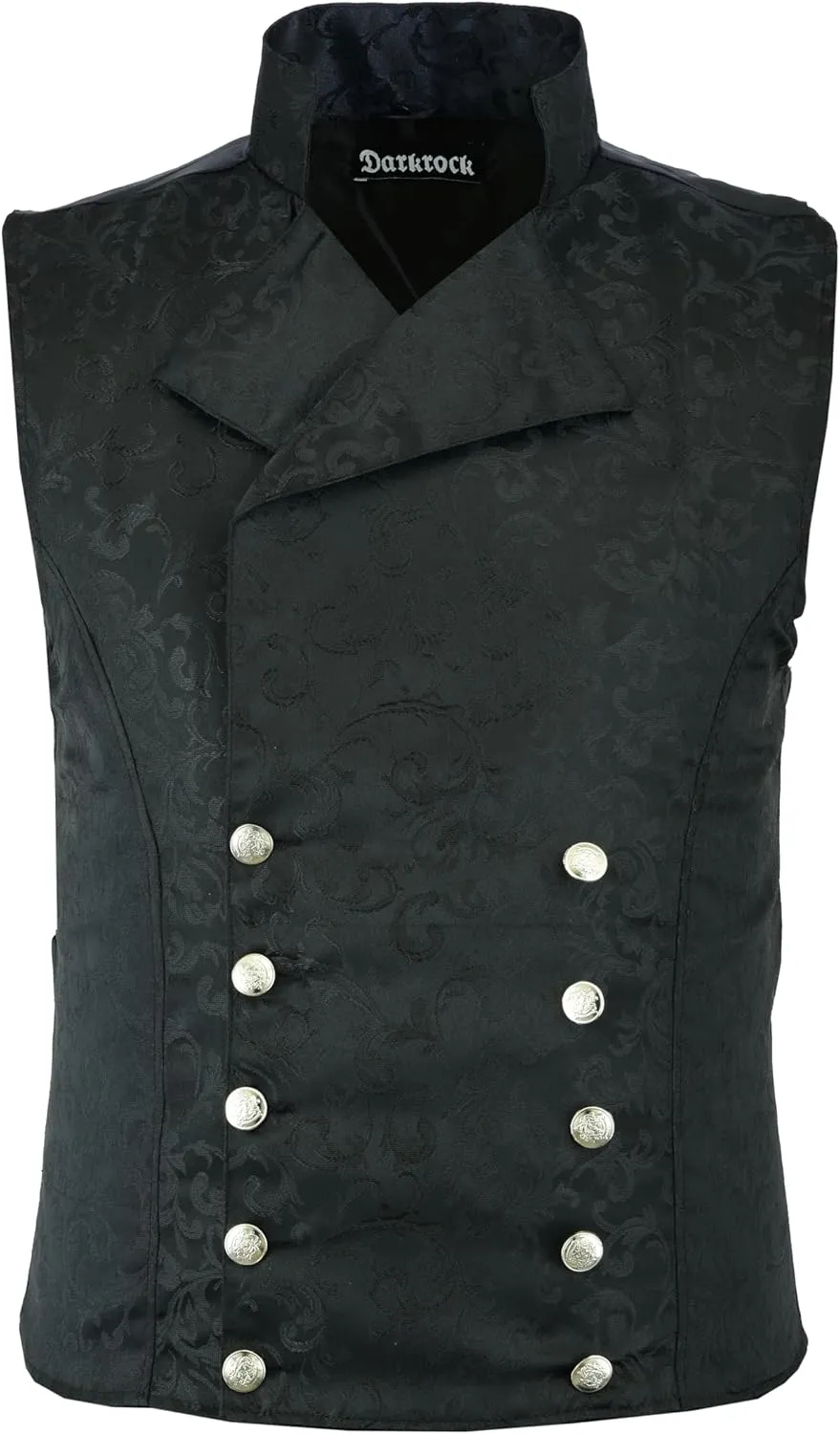 Men's Brocade Double-Breasted Vest Waistcoat Gothic Aristocrat Steampunk Victorian/USA | Vest For Men | Mens Vest