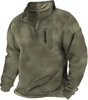 Men's Shirts Round Men's Solid Men's Neck T Shirt Color Sleeve Casual Button Men's Blouse Moisture Wicking Dry Mens