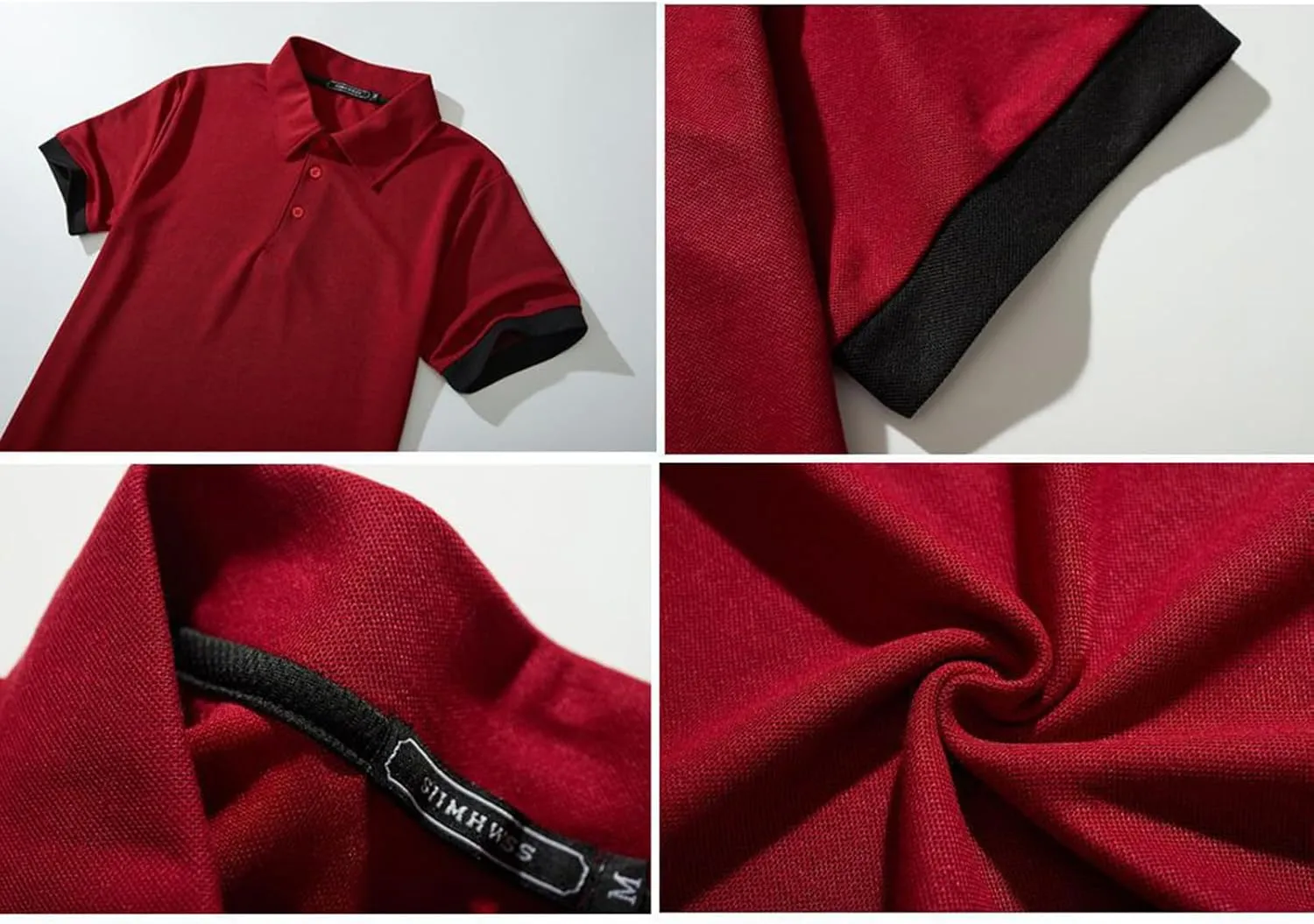 Men's T-Shirts Polo Shirts for C.a N- A.m Lapel Short Sleeve Summer Golf Shirt Breathable Tee Top Clothing