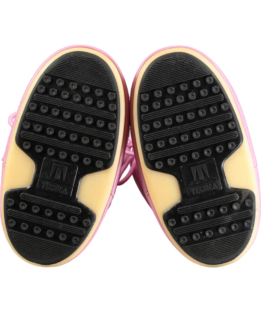 Moon Boot Pink Nylon Moon Boots UK 6.5 EU 39.5 