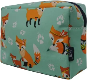 NGIL Large Cosmetic travel Pouch (Fox Life-Navy)