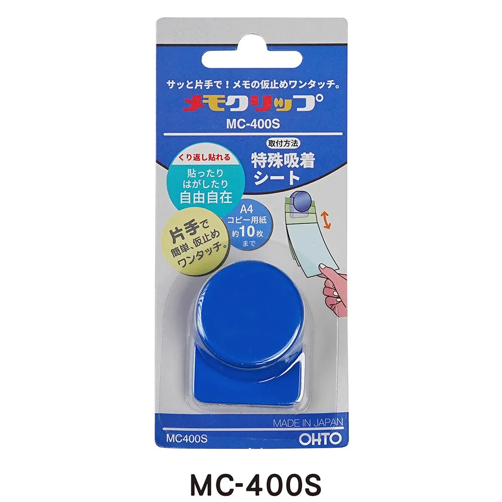 OHTO Memo Holder Colored Adhesive Type Blue Office Essentials Office Accessories