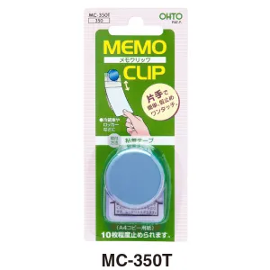 OHTO Memo Holder Colored Adhesive Type Blue Office Essentials Office Accessories