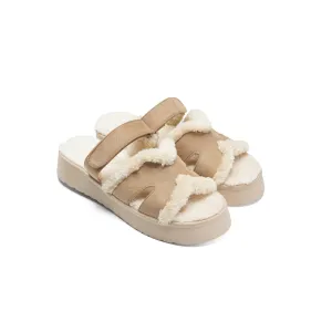 Plush Minimal Slides - Cafe