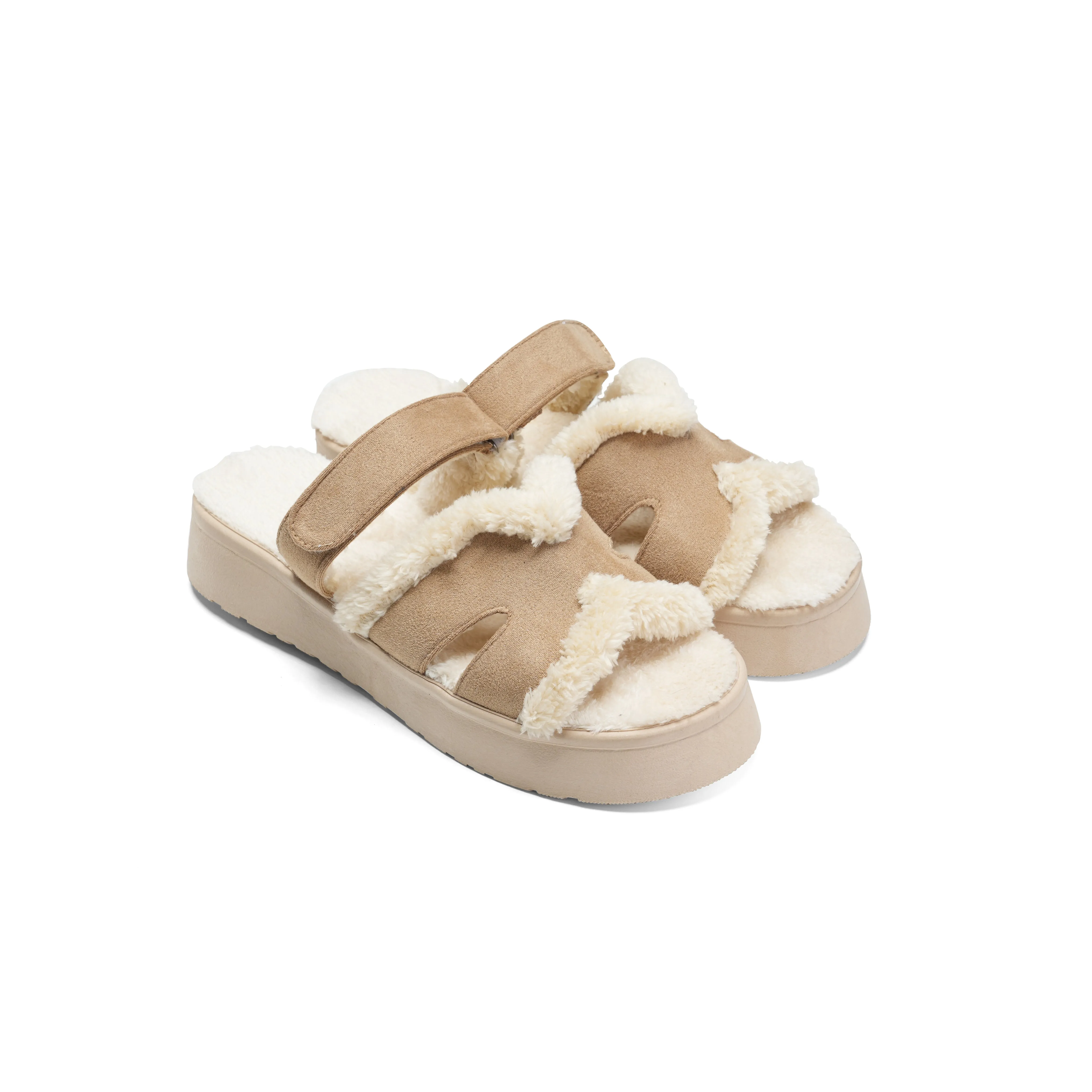 Plush Minimal Slides - Cafe