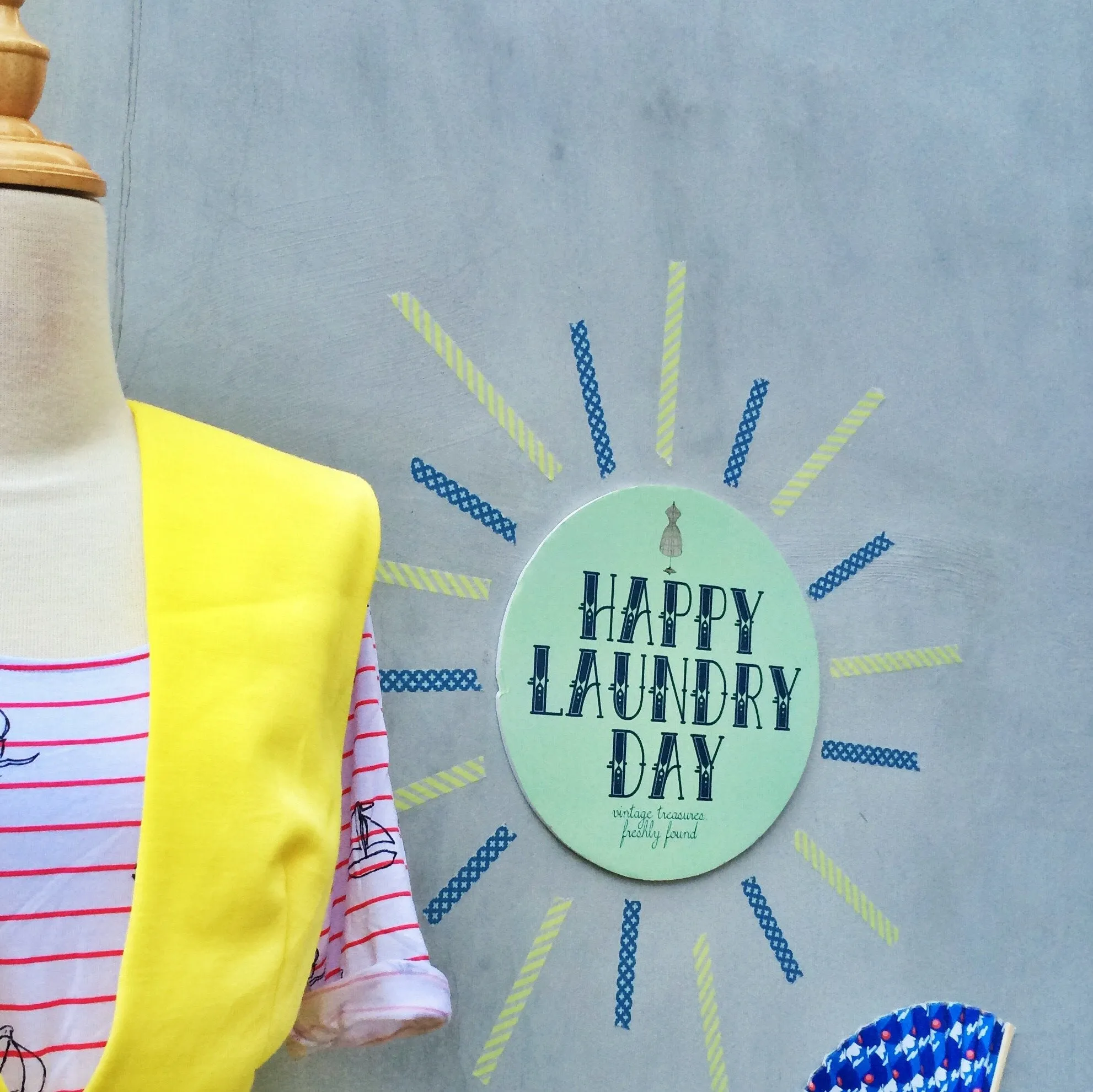 Rays of Sunshine | Vintage 1930s 1940s jumper dress in Bright pastel yellow