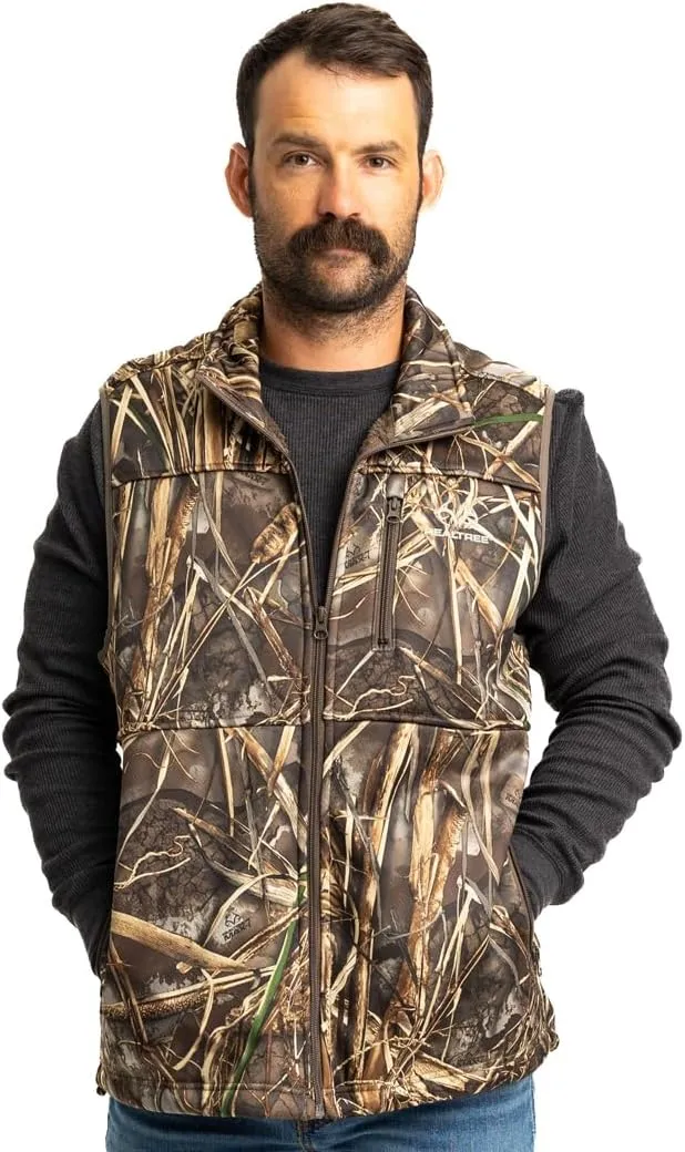 Realtree Men's Camo Midweight Hunting Performance and Sherpa Hoodies Pullover