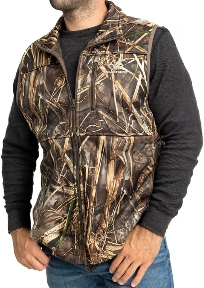 Realtree Men's Camo Midweight Hunting Performance and Sherpa Hoodies Pullover