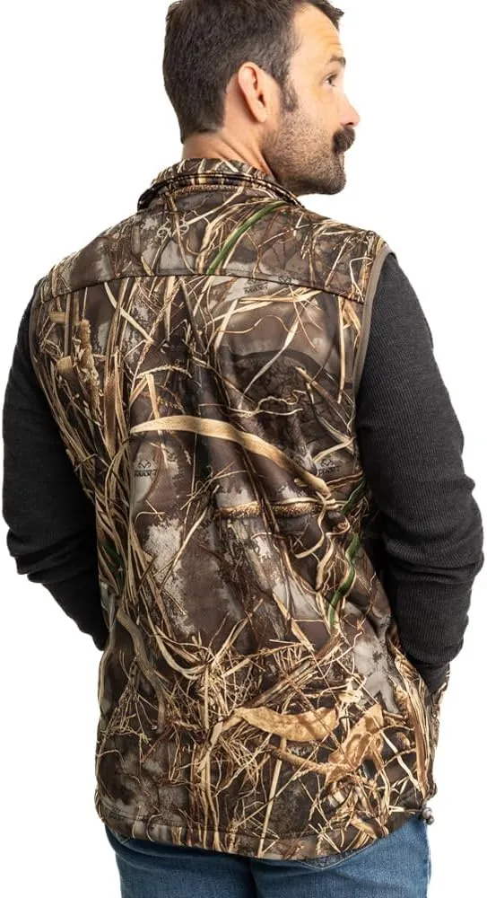 Realtree Men's Camo Midweight Hunting Performance and Sherpa Hoodies Pullover