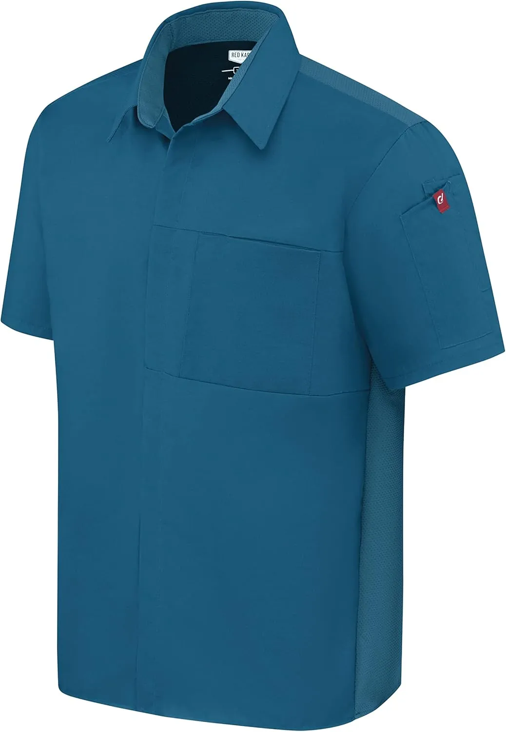 Red Kap Men's Airflow Cook Shirt with Oilblok
