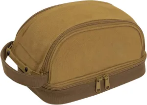 Rothco Deluxe Canvas Travel Kit (Coyote Brown)