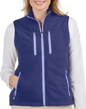 SCOTTeVEST Fleece Crest Vest for Women - 15 Hidden Pockets - Warm Wrinkle Resistant for Travel & More