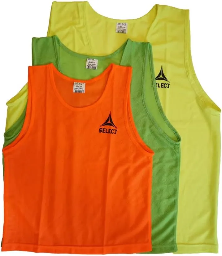 SELECT Scrimmage Vest - Pack of 12(Youth, Junior and Senior sizes)
