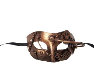 Steampunk Eyelet Mask