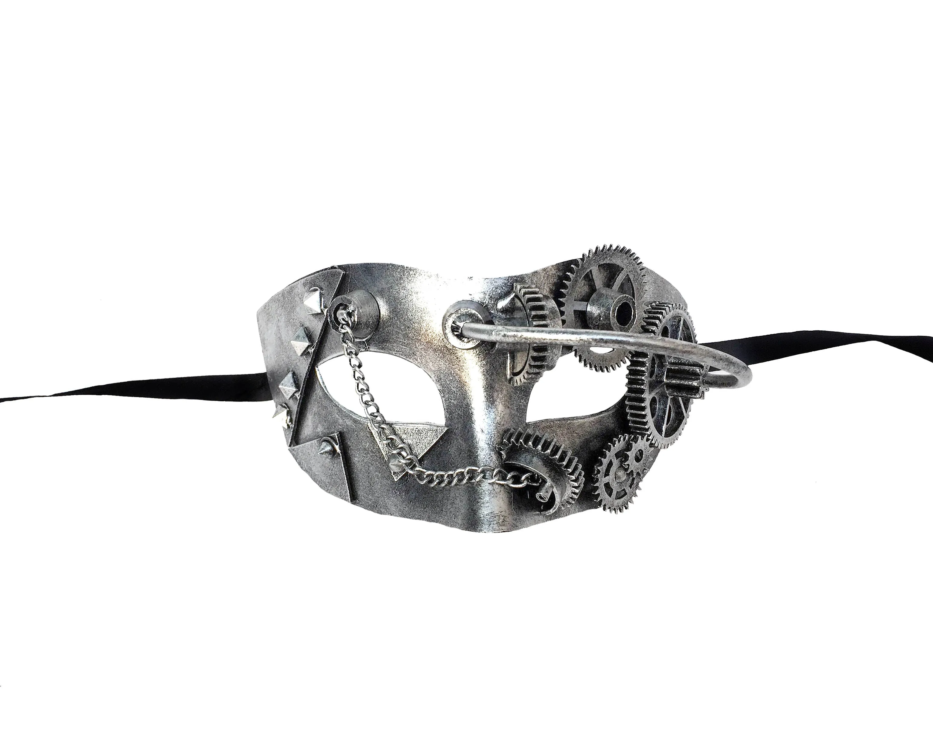 Steampunk Eyelet Mask