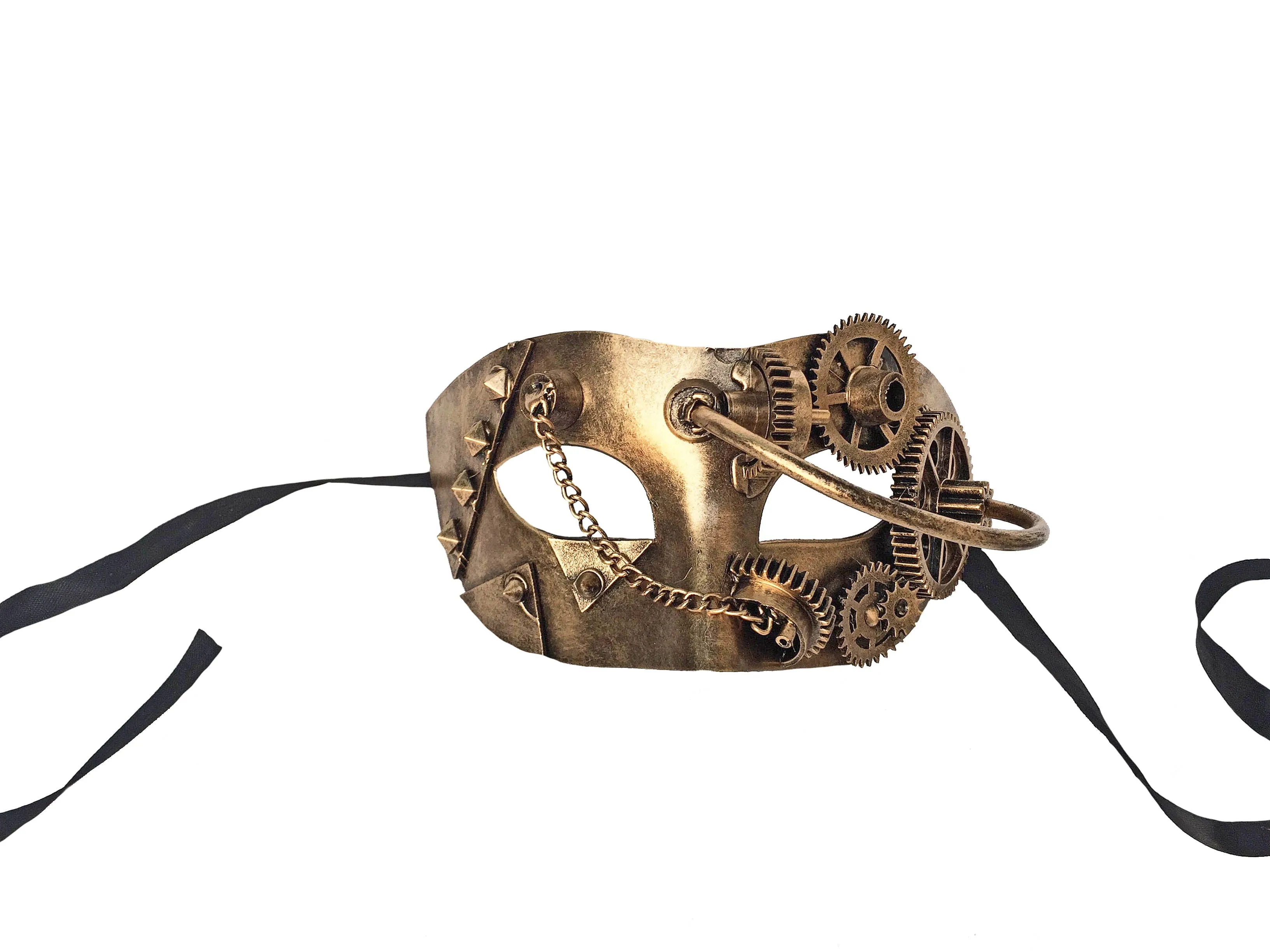 Steampunk Eyelet Mask