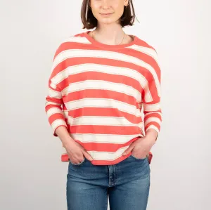 Striped 3/4 Sleeve Top
