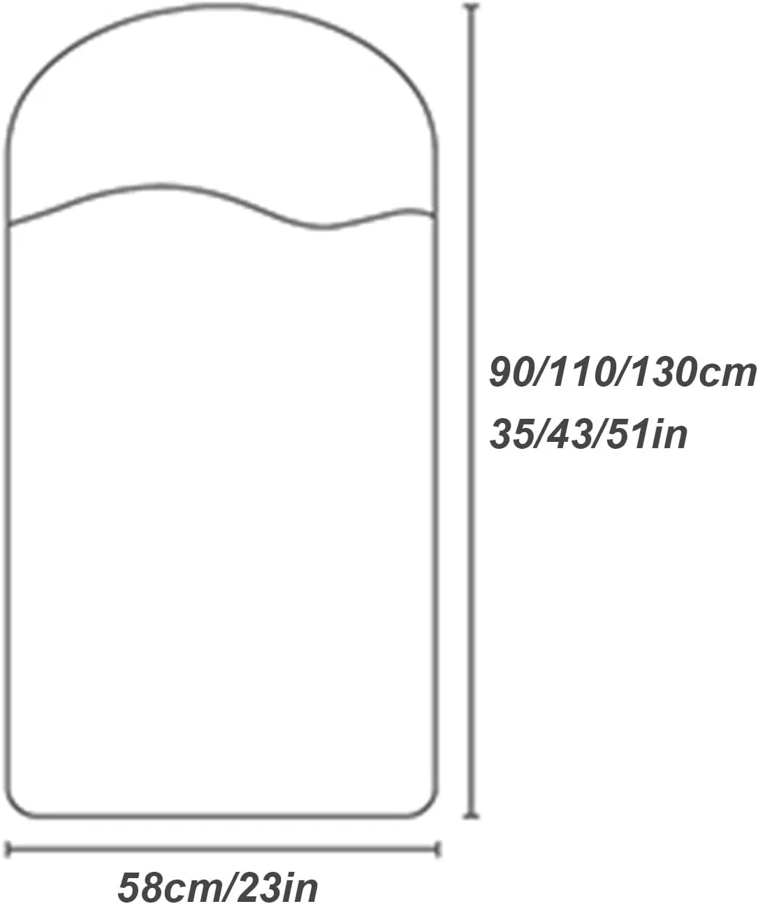 Suit Bags for Closet Storage with Clear Window, Garment Bags for Hanging Clothes Fully Enclosed with Zipper for T-Shirt, Jacket, Suits, Coats(Blue,58x130cm/23x51in)