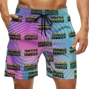 TAIZIYEAH Beach Pants for Men with Pockets Summer Short Swim Trunks Surf Short Board Short Soft