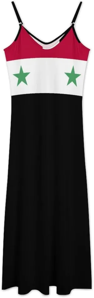 TAIZIYEAH Tanzania Flag Women 2025 Camisole Long Skirt with Pockets Casual Dress Sleeveless Dress with Designs
