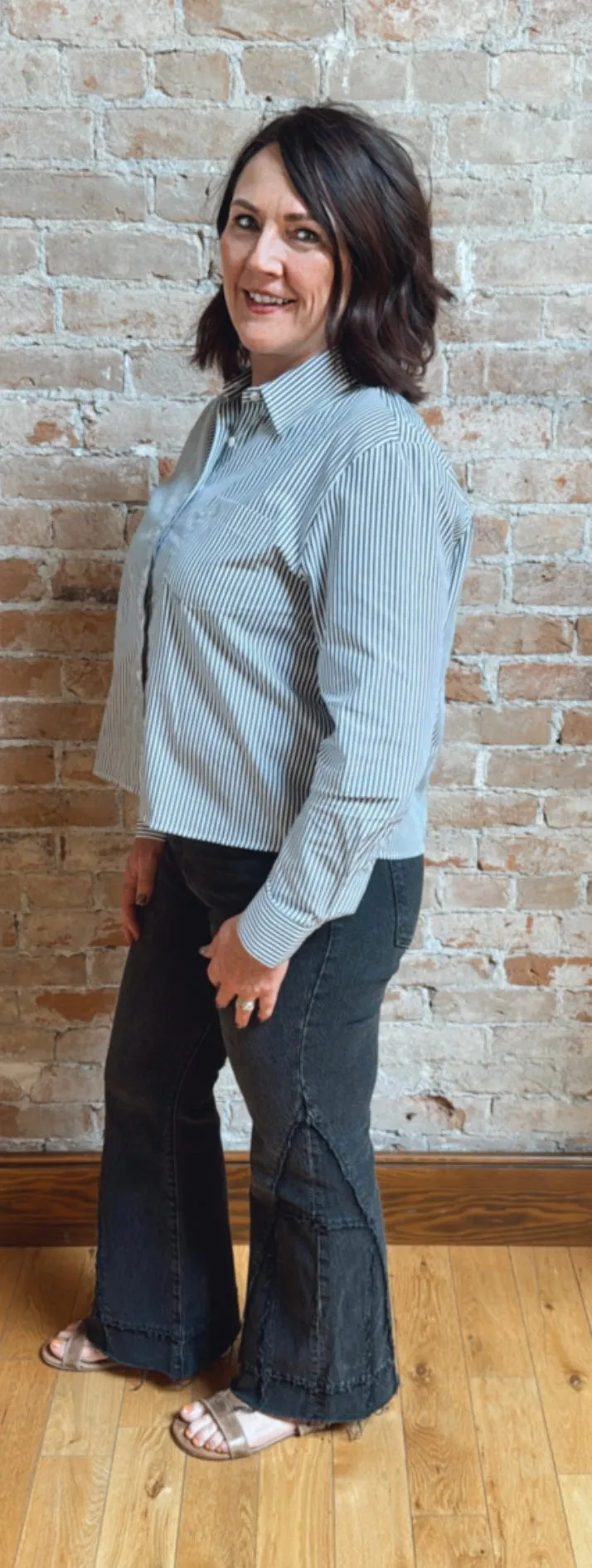 The Long Sleeve Boxy Crop